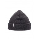 SELECTED Wool Beanie Dark Grey