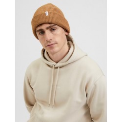 SELECTED Wool Beanie Beige