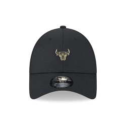 NEW ERA Cappellino 9FORTY Chicago Bulls Pin Logo Nero