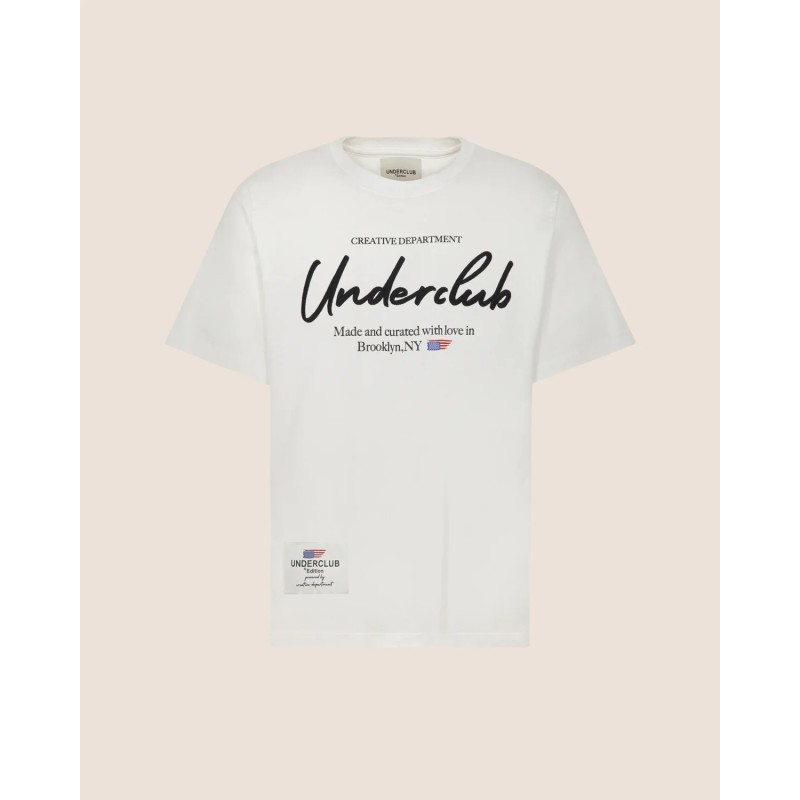 UNDERCLUB T-Shirt con Stampa e Ricamo Logo
