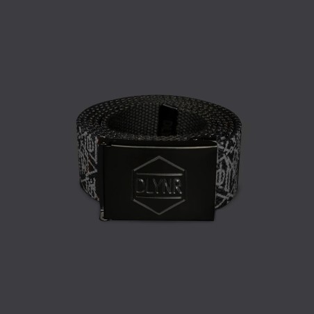 DOLLY NOIRE Monogram DLYNR Clip Belt Black