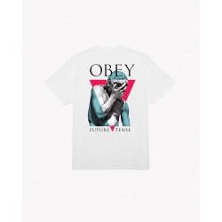 OBEY Future Tense Classic T-Shirt White
