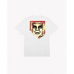 OBEY Ripped Icon Classic T-Shirt White