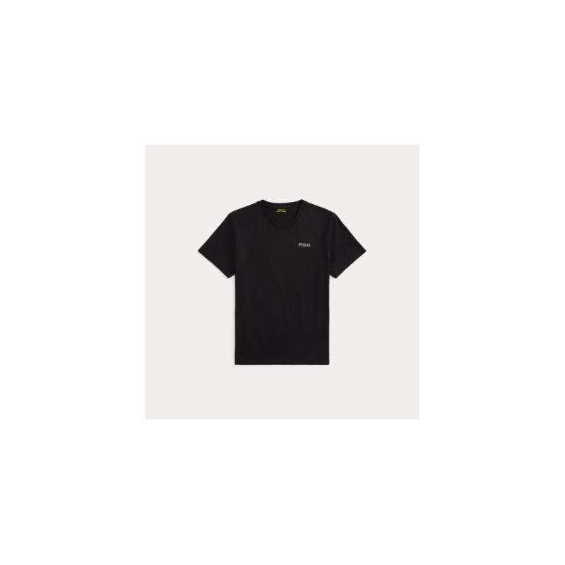POLO RALPH LAUREN T-Shirt Logo + Cavallino Black