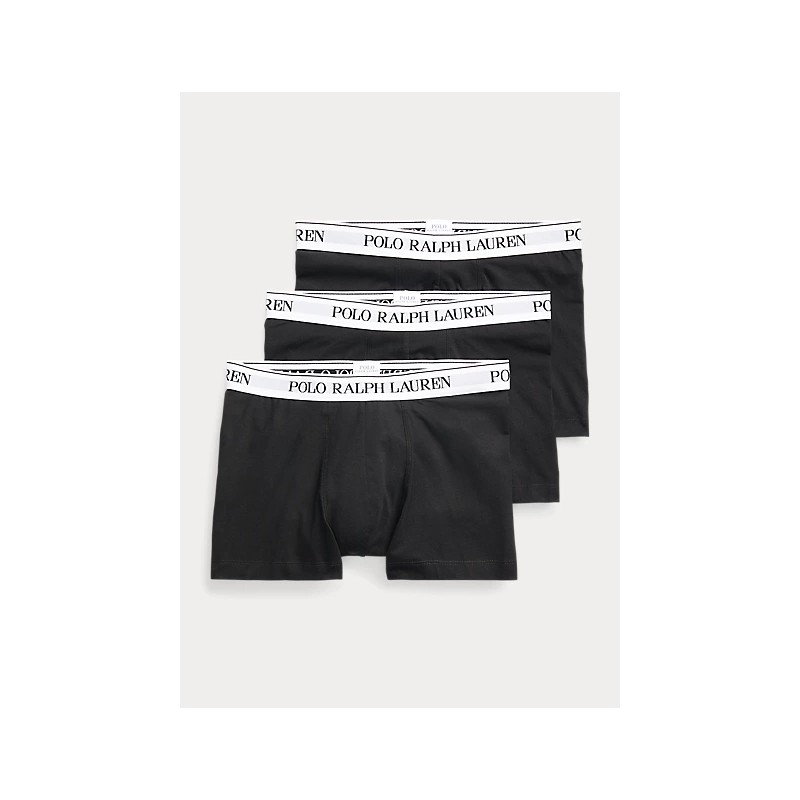 POLO RALPH LAUREN 3 Pack Boxer Black