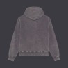 DOLLY NOIRE  Acid Wash Hoodie Grey