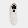 POLO RALPH LAUREN Sneaker Train 89 in camoscio e Oxford Bianca