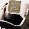 POLO RALPH LAUREN Sneaker Train 89 in camoscio e Oxford Verde Oliva