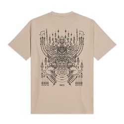 DOLLY NOIRE The Mooneater Tee Sand Beige
