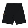 PROPAGANDA Logo Embroidery Cargo Sweatshort Black