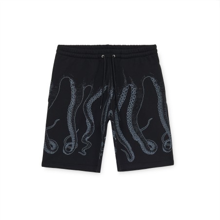 OCTOPUS Octopus Outline Sweatshorts Black