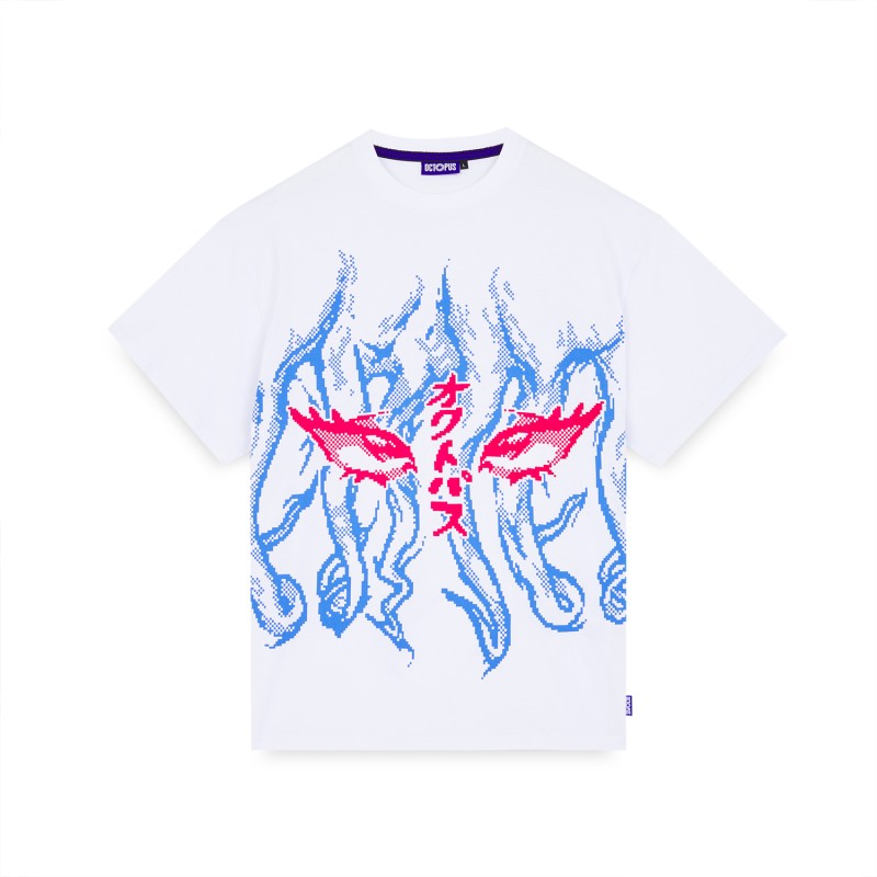 OCTOPUS Strange Ambassador Tee by Plague Labs White