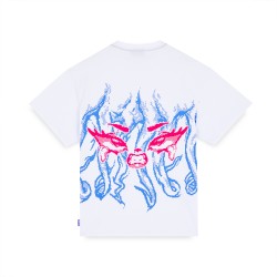 OCTOPUS Strange Ambassador Tee by Plague Labs White