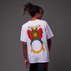 DOLLY NOIRE Asso di Denari Tee White