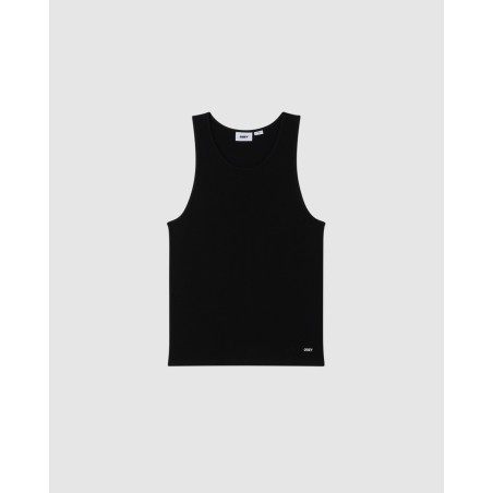 OBEY Standard Rib Tank Black