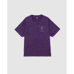 OBEY Around the Globe Pigment T-Shirt Imperial Purple