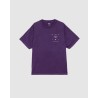 OBEY Around the Globe Pigment T-Shirt Imperial Purple
