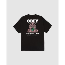 OBEY Love & Unity Now Classic T-Shirt Black
