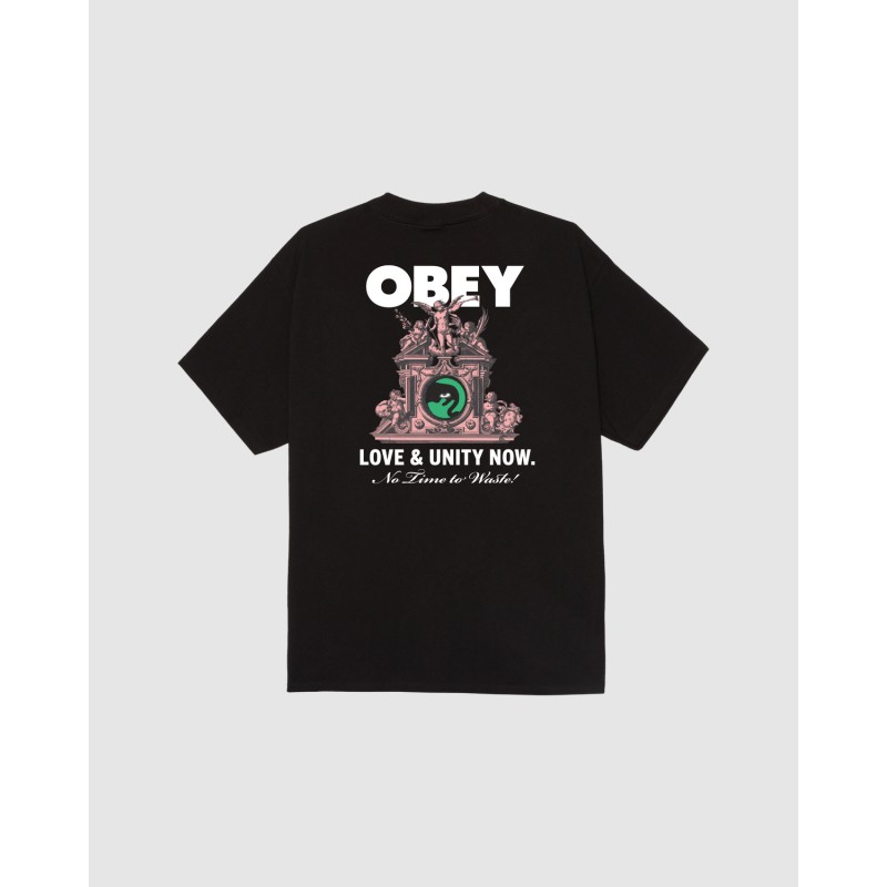 OBEY Love & Unity Now Classic T-Shirt Black