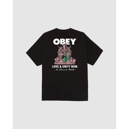 OBEY Love & Unity Now Classic T-Shirt Black