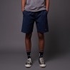 DOLLY NOIRE Seersucker Jogger Shorts Blue
