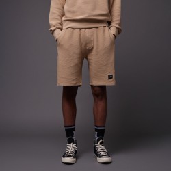 DOLLY NOIRE Ottoman Jogger Shorts Sand Beige