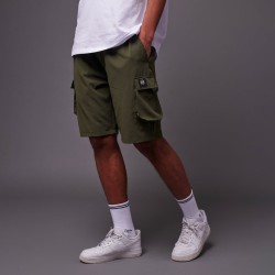 DOLLY NOIRE Techno Cargo Shorts Forest Night
