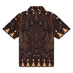 DOLLY NOIRE Nomadic Batik Bowling Shirt