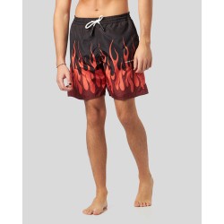 VISION OF SUPER COSTUME DA BAGNO DOPPIA FIAMMA ROSSA