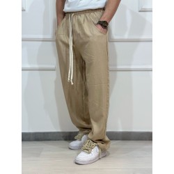 PANTALONE Palazzo Lino Sabbia