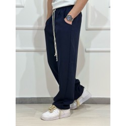 PANTALONE Palazzo Lino Blu Navy
