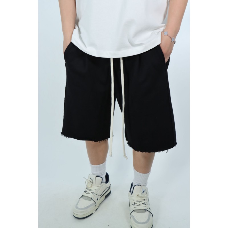 PANTALONE Corto Tuta Nero