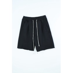 PANTALONE Corto Tuta Nero