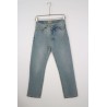 JEANS Straight Azzurro Delavé