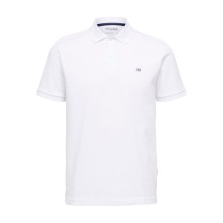 SELECTED Polo Dante White