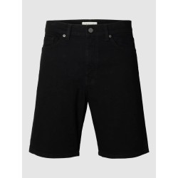SELECTED Alex Denim Shorts Black