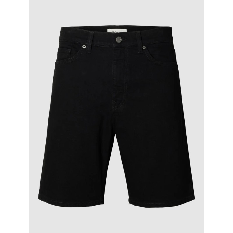 SELECTED Alex Denim Shorts Black