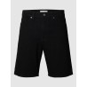 SELECTED Alex Denim Shorts Black