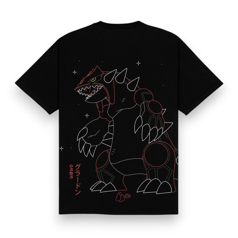 DOLLY NOIRE X POKEMON Groudon Tee