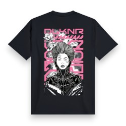 DOLLY NOIRE Metal Gheisha Tee Grey