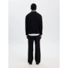 SELECTED Maglione Girocollo in Cotone Philip Black