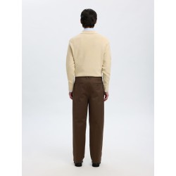 SELECTED Pantalone Wide Adam Demitasse