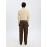 SELECTED Pantalone Wide Fit Adam Demitasse