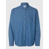 SELECTED Camicia di Jeans Carlo Medium Blue