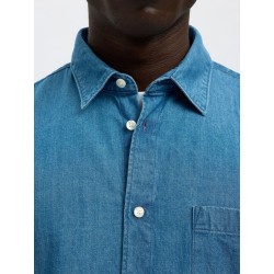 SELECTED Camicia di Jeans Carlo Medium Blue