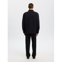 SELECTED Camicia Overshirt Travis Black