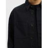 SELECTED Camicia Overshirt Travis Black
