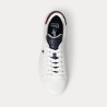 POLO RALPH LAUREN Sneaker Heritage Court II in Pelle White_Multi