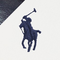 POLO RALPH LAUREN Sneaker Heritage Court II in Pelle White_Multi