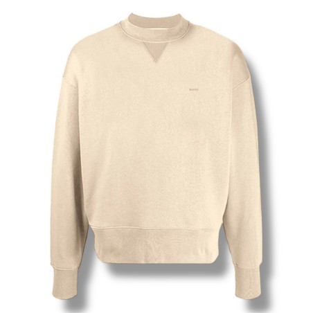 DISCLAIMER Felpa Girocollo Cod: 55114 Latte